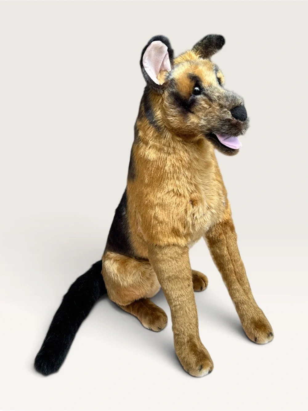 Lifelike 31” Melissa & Doug German Shepherd Plush Realistic | Stuffed Animal Toy
